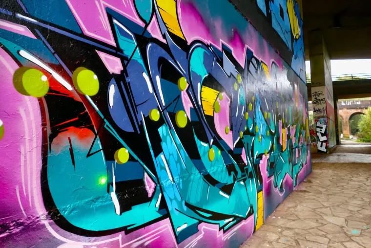 Ovdje su ulične priče ispričane u stotinama boja i svaka je remek-djelo koje osvaja oči