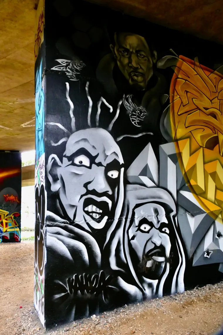 Ovdje su ulične priče ispričane u stotinama boja i svaka je remek-djelo koje osvaja oči