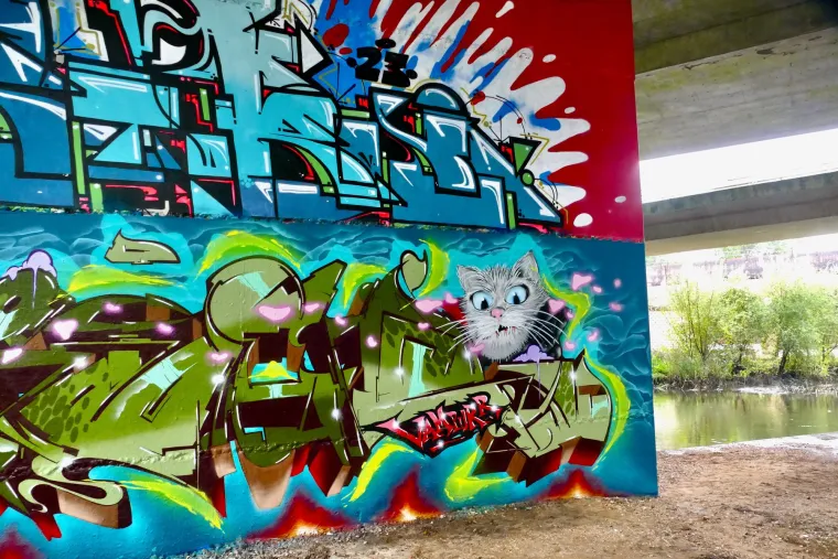 Ovdje su ulične priče ispričane u stotinama boja i svaka je remek-djelo koje osvaja oči