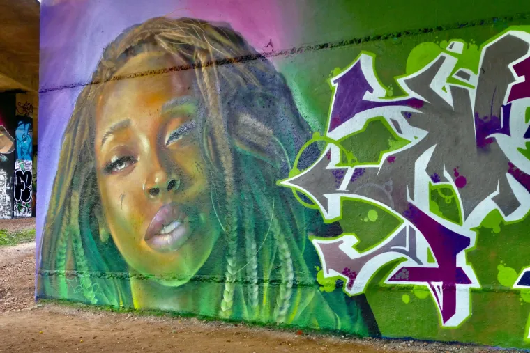 Ovdje su ulične priče ispričane u stotinama boja i svaka je remek-djelo koje osvaja oči