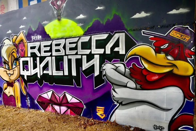 Ovdje su ulične priče ispričane u stotinama boja i svaka je remek-djelo koje osvaja oči