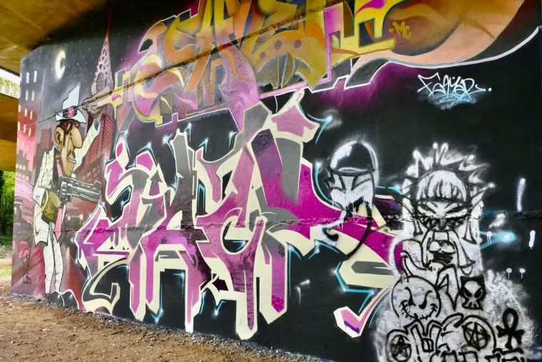 Ovdje su ulične priče ispričane u stotinama boja i svaka je remek-djelo koje osvaja oči