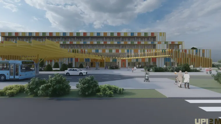 "Sa strane je poseban ulaz za Hitnu, ispred bolnice imamo veliku nadstre&scaron;nicu s drop off-om gdje dolazi javni prijevoz te gdje se mogu iskrcati pacijenti i iz osobnih vozila."