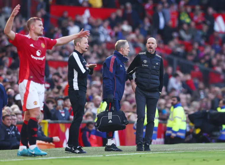 Stra&scaron;ni prizori u Premier ligi: Braniču Crvenih Vragova glava natopljena krvlju nakon sudara