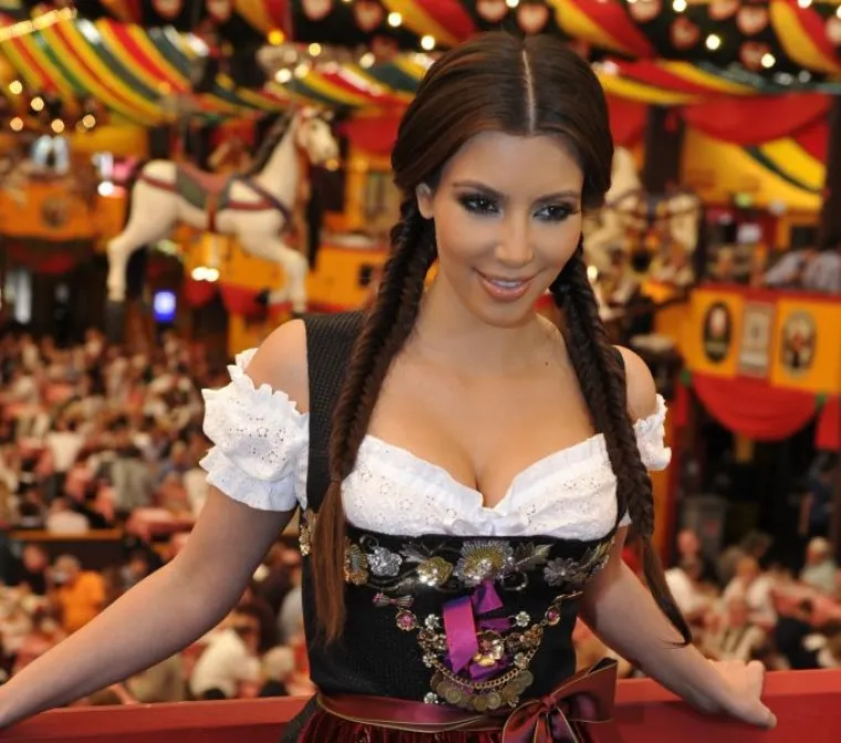 Kim Kardashian na Oktoberfestu