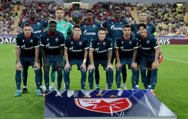 Crvena Zvezda je u Monaco doputovala u nadi da će ostvariti povoljan rezultat.