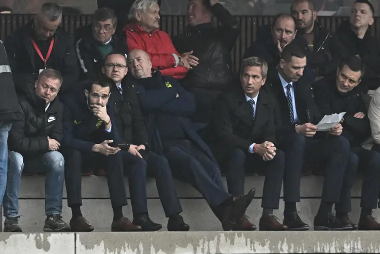 Utakmicu je pratio i predsjednik Dinama Velimir Zajec.