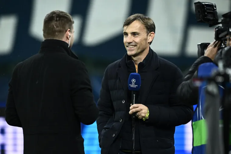 Dinamova legenda i biv&scaron;i član Uprave Dario &Scaron;imić na utakmici Salzburg - Dinamo pojavio se kao stručni sukomentator.