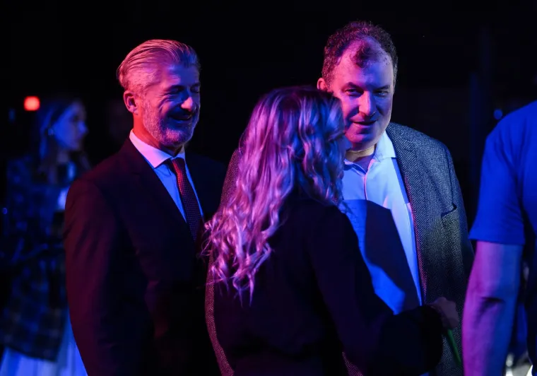 Predsjednički kandidat i bivši sportski djelatnik Niko Tokić Kartelo i poduzetnik Jakov Kitarović