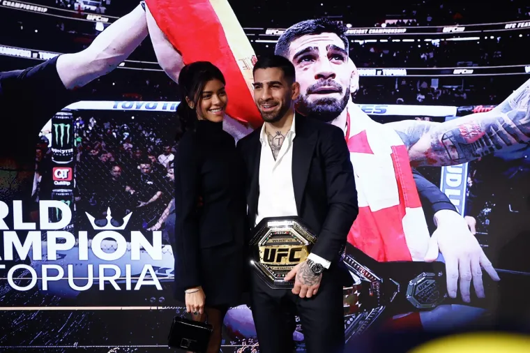 Uzcategui je porijeklom iz Venezuele, a studirala je poslovnu administraciju na koledžu Miami Dade, prije nego što je otišla na Sveučilište Suffolk u Boston.