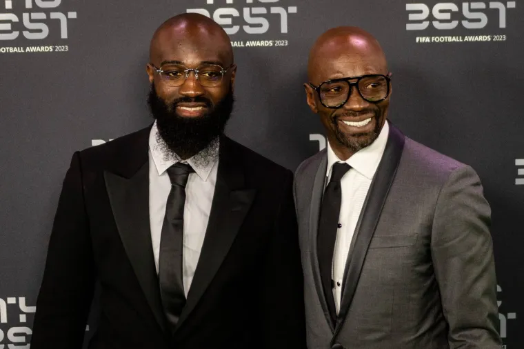 Claude Makelele u društvu svoga brata