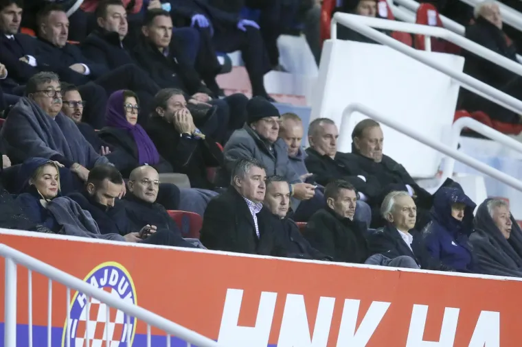 14.11.2021., Split - Stadion Poljud, kvalifikacijska utakmica za odlazak na SP u Qataru izmedju reprezentacije Hrvatske i Rusije.