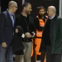 Predsjednik Uprave HNK Šibenik Željko Karajica i predsjednik Dinama Velimir Zajec.