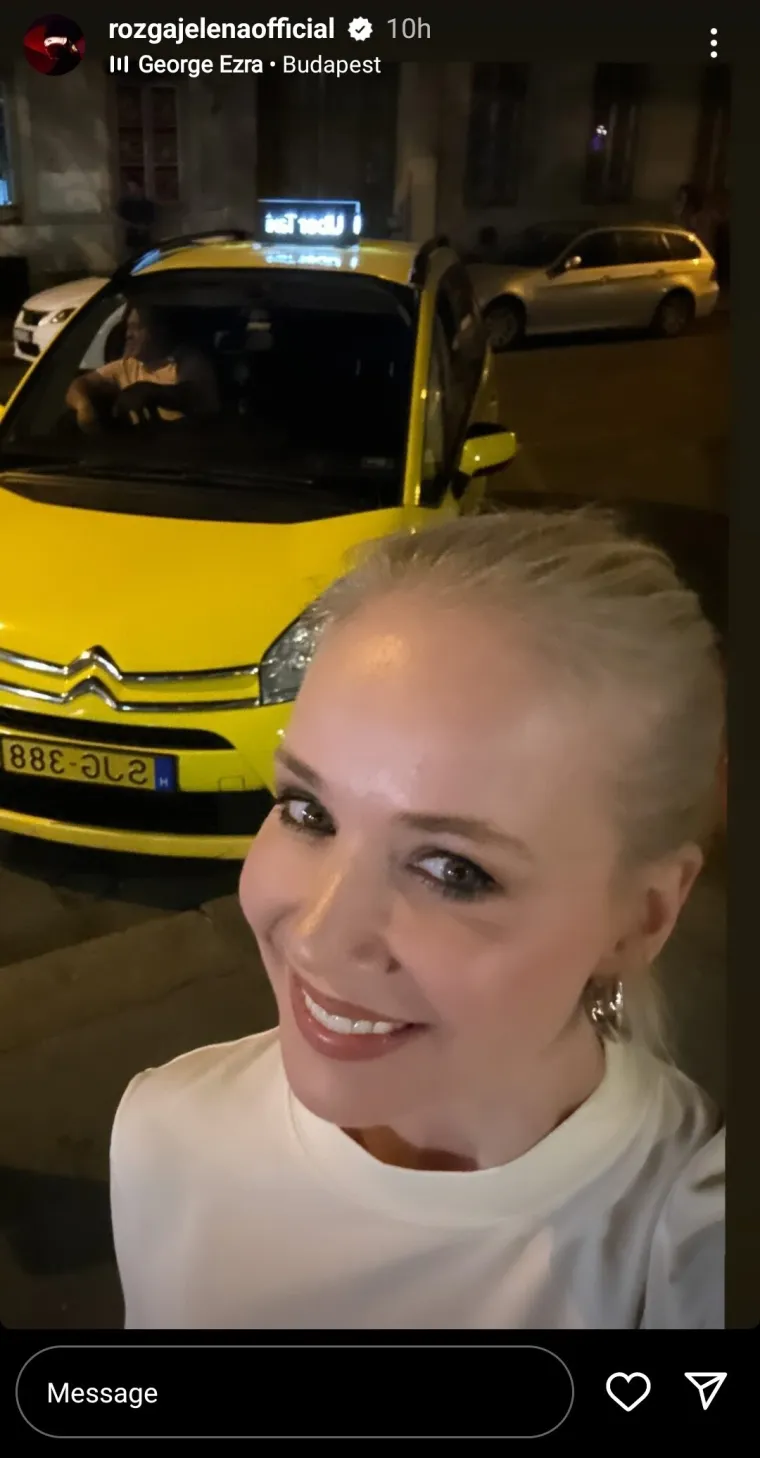Jelena Rozga nakon koncerta Coldplaya