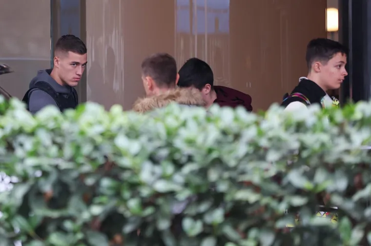 Hrvatski reprezentativci okupili se u Zagrebu i podružili se s navijačima
