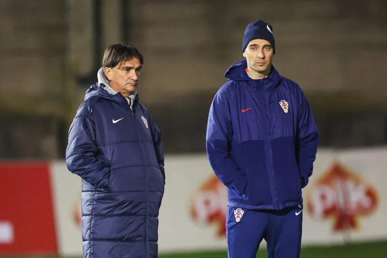 Vatreni trenirali na hladnom Maksimiru: Pogledajte kako je Modrić o&scaron;tro povukao sve za sobom