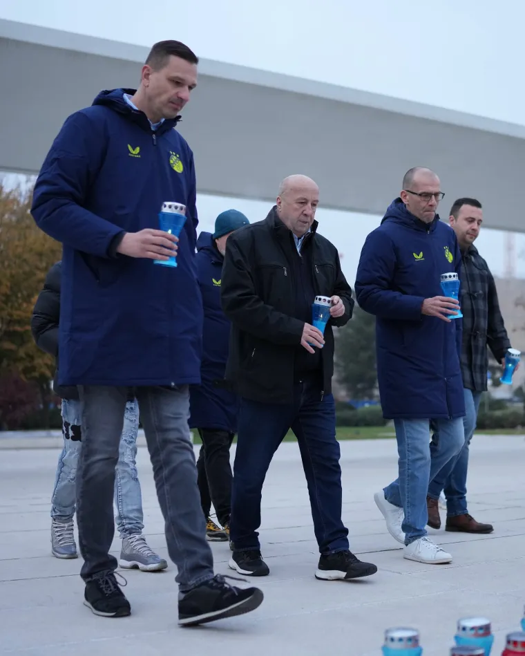 Predsjednik Velimir Zajec predvodio je delegaciju Dinama