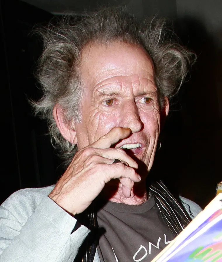 Gitarist Keith Richards