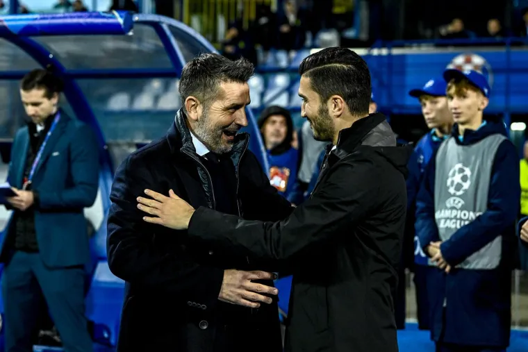 Trener Nenad Bjelica i Nuri Sahin.