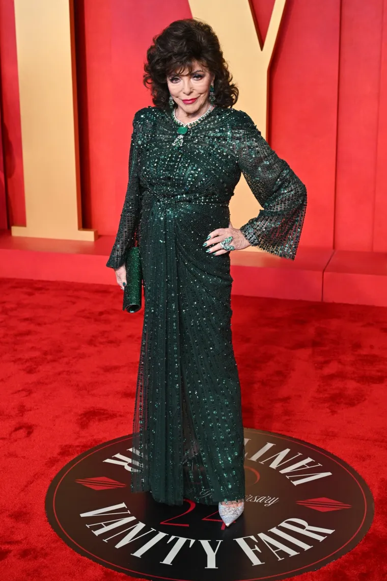 Možete li vjerovati da ova žena ima 91 godinu? Za Joan Collins kao da je vrijeme stalo
