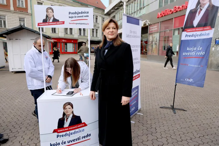 Umjesto štandova s fritulama - kandidati: Nino od jutra 'radi' za Mariju, Bulj dijeli upaljače