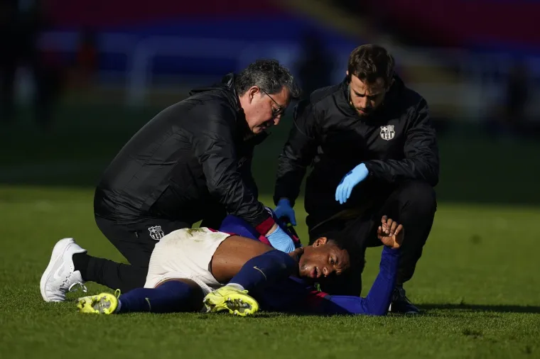 Horor prizori: Zvijezda Barcelone povraćala krv, nije mogla stati na noge