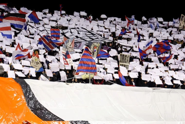 Detalj s koreografije Torcide