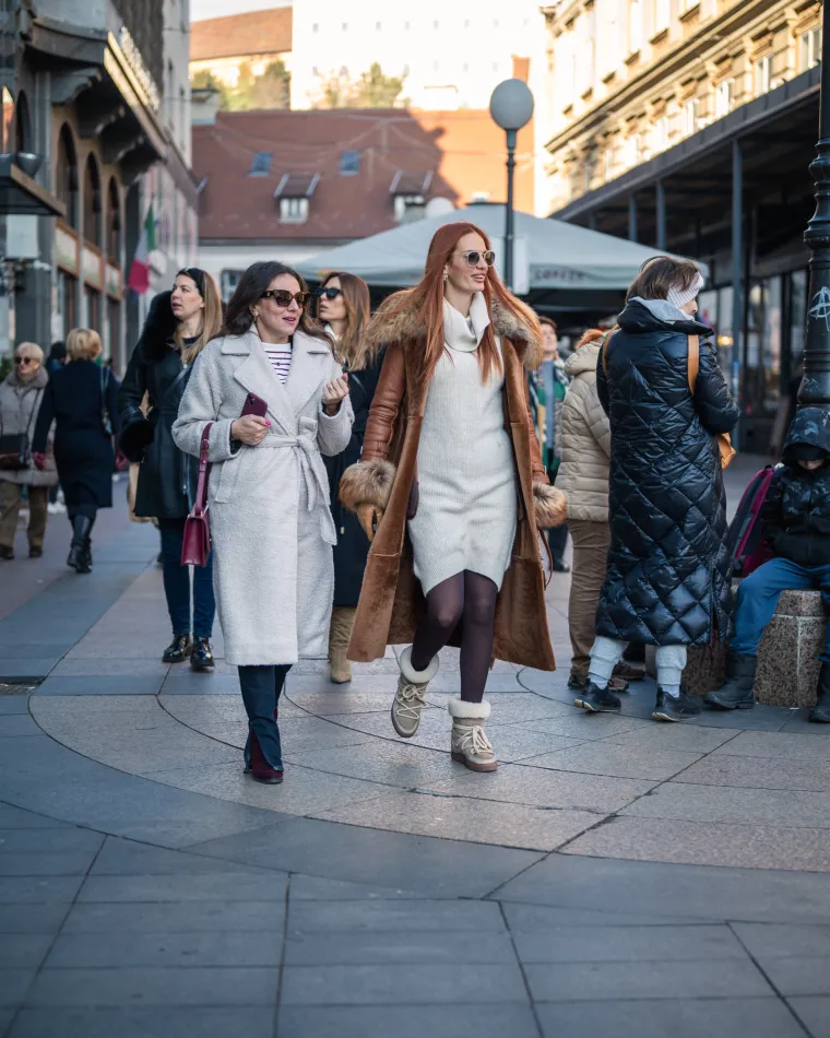 I ove subote zagrebačka špica bila je krcata. Jedna se tajanstvena žena posebno istaknula