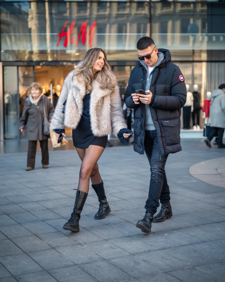 I ove subote zagrebačka špica bila je krcata. Jedna se tajanstvena žena posebno istaknula