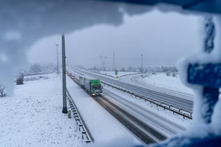 Najavljeno je moguće stvaranje debljeg snježnog pokrivača, ali on se već stvorio. 