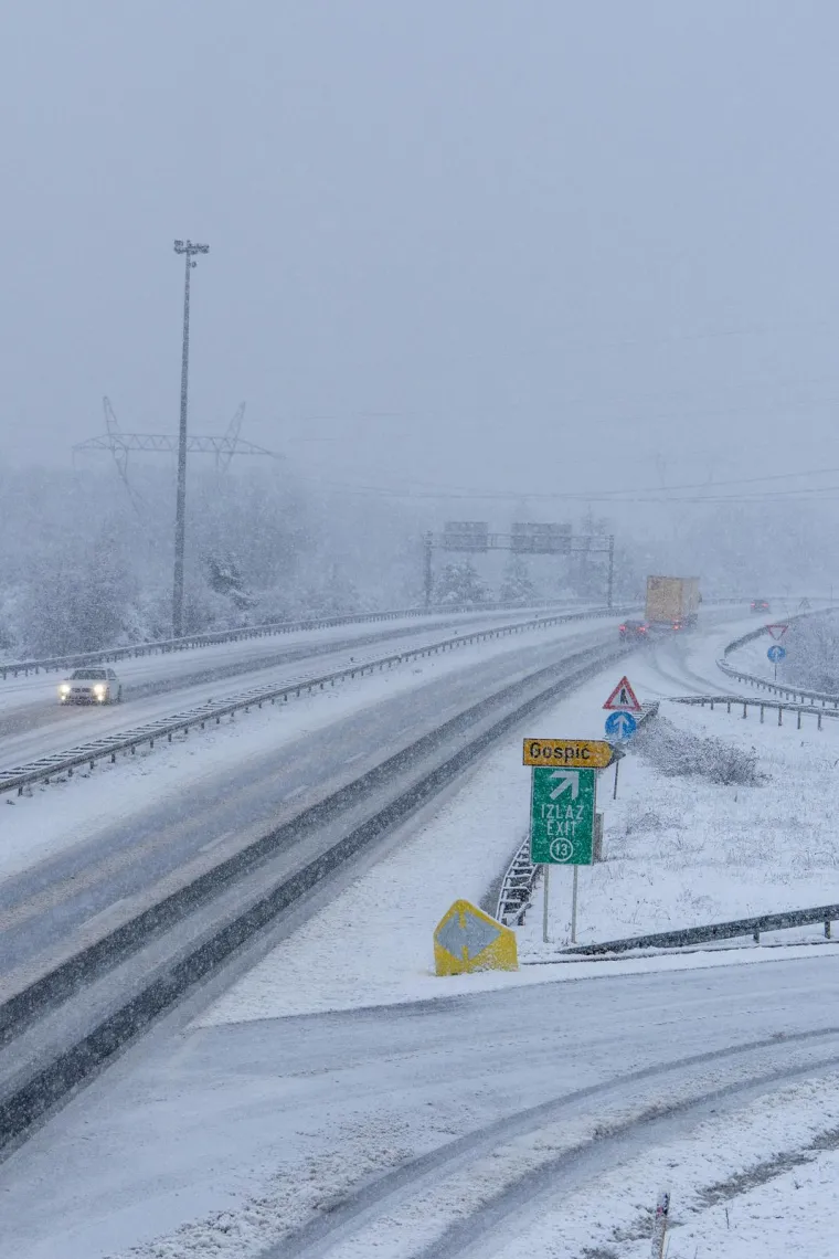 Očekuje se maksimalna temperatura od 1 stupanj. 