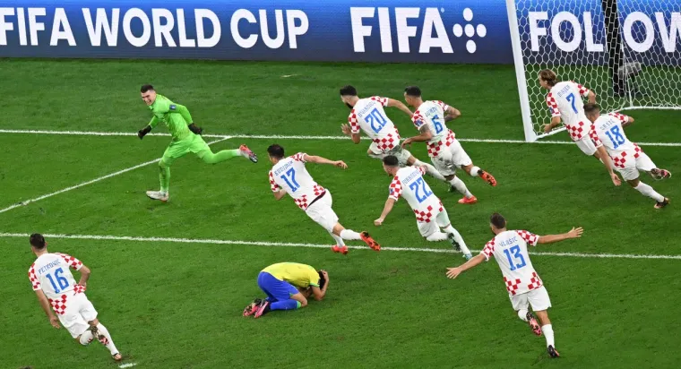 Utakmica Hrvatske i Brazila povijesno je važna, a sada će se naći i na muralu u Zadru na dresu Luke Modrića.