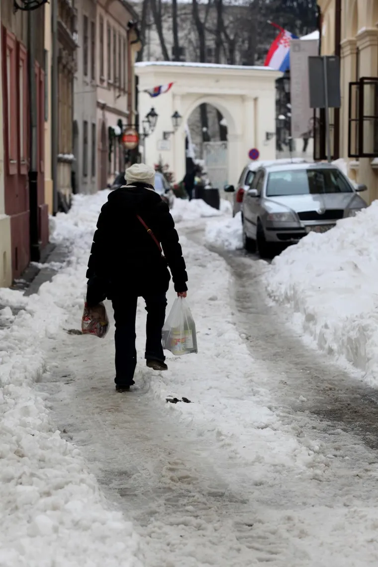 Rekordne količine snijega iznenadile su Zagrepčane: Sjećate li se ovoga?