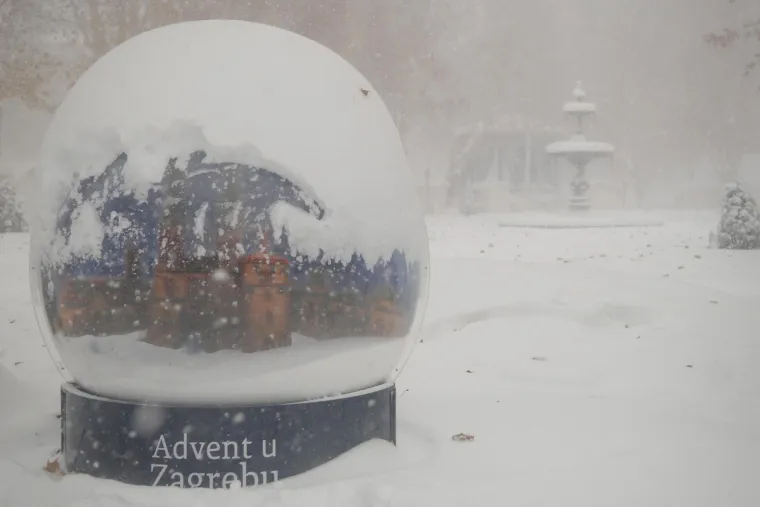 Rekordne količine snijega iznenadile su Zagrepčane: Sjećate li se ovoga?