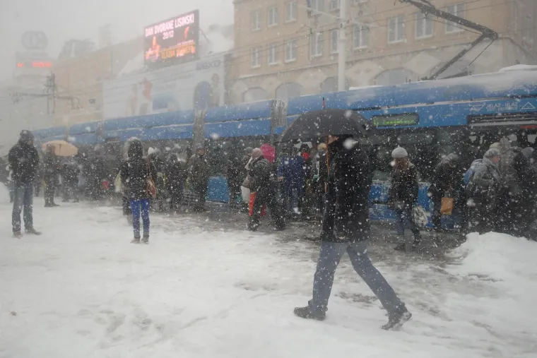 Rekordne količine snijega iznenadile su Zagrepčane: Sjećate li se ovoga?