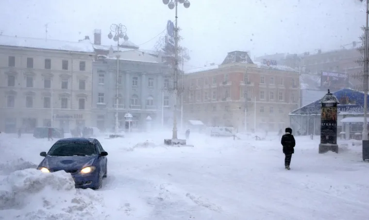 Rekordne količine snijega iznenadile su Zagrepčane: Sjećate li se ovoga?