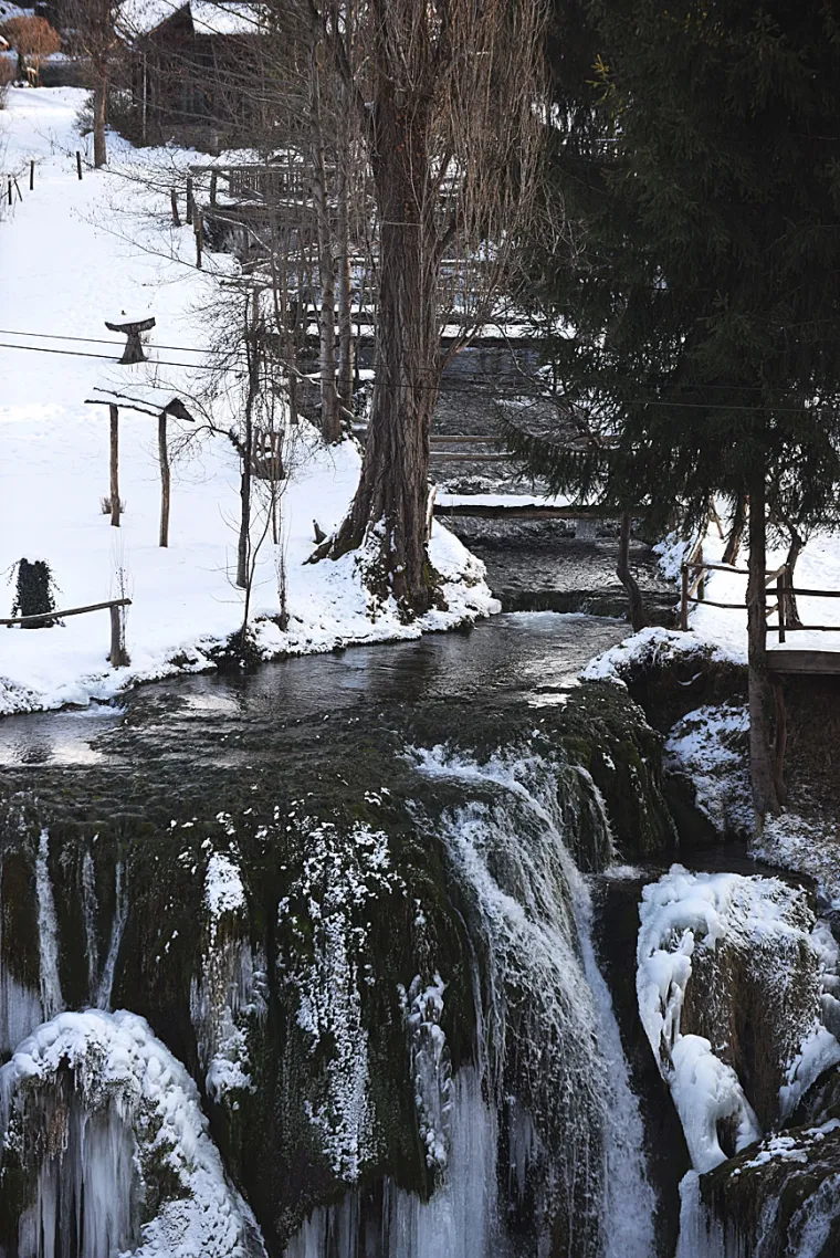 Rastoke zarobljene u ledu