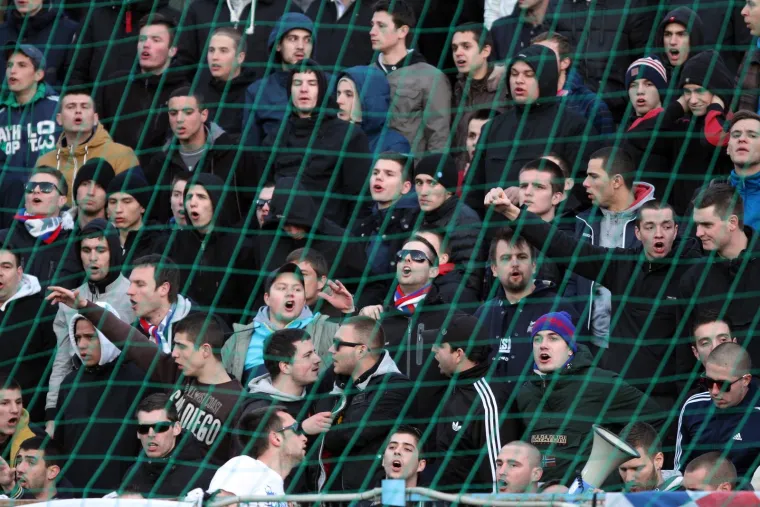 18.02.2015., stadion Kantrida, Rijeka. HNL - 21. kolo. Rijeka - Hajduk. Na slici Torcida. 