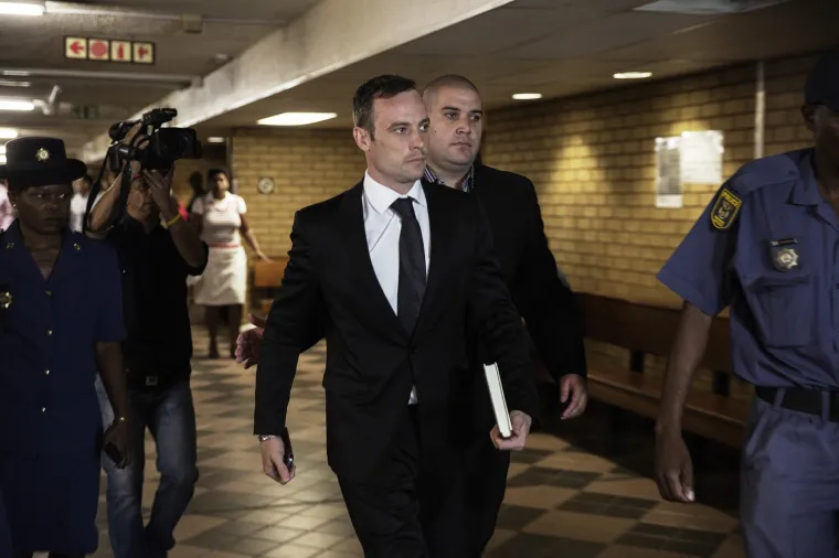 Pistorius je na sudu tvrdio da se probudio u ranim satima misleći da provalnik provaljuje, nesvjestan da je njegova djevojka Reeva u WC-u. Ispalio je veliki broj smrtonosnih &quot;dum dum&quot; metaka kroz vrata iz pištolja, ubivši manekenku i odvjetnicu istog trenutka. 