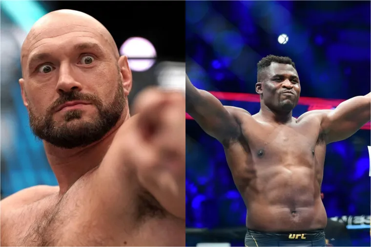 Francis Ngannou i Tyson Fury