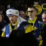 Usyk je u svom stilu ušao u ring. 