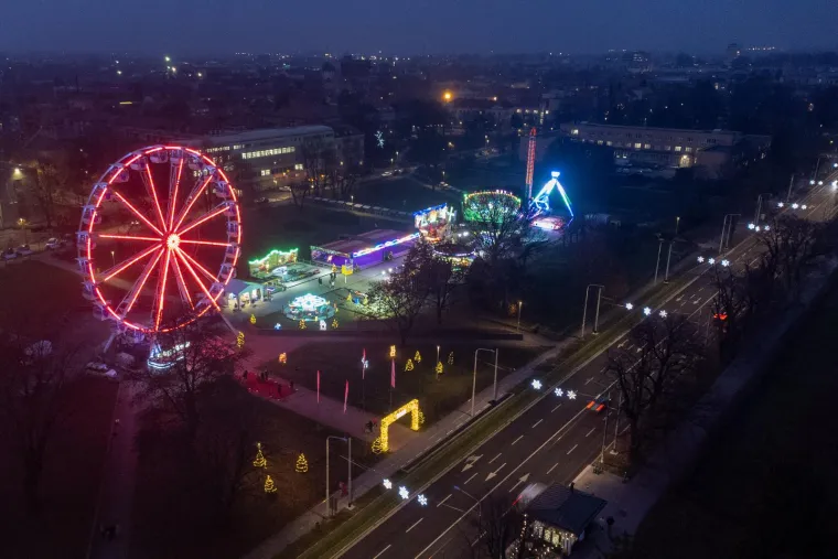 Osijek je također oduševio svojim blagdanskim ruhom.