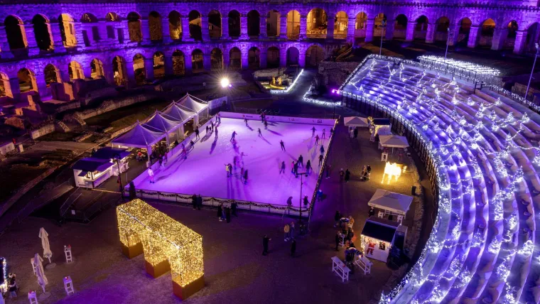 Koji vam je advent ljepši, u Tvrđi ili u Areni? Pogledajte spektakularne fotografije iz zraka