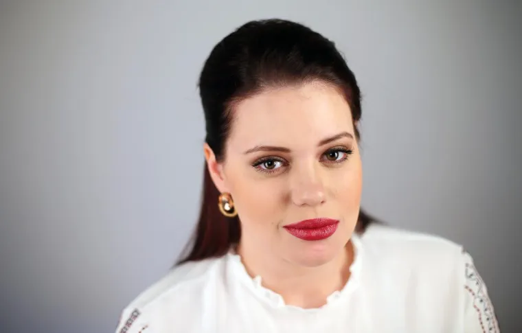 08.03.2016., Zagreb - Lucija Lugomer, model. Photo: Jurica Galoic/PIXSELL