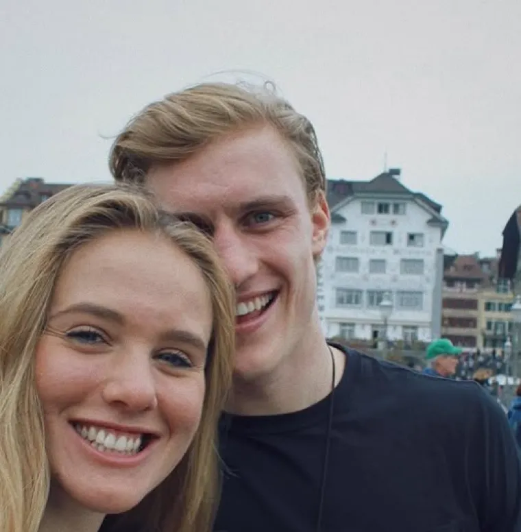 Dario Wuthrich i Sophie Hediger.