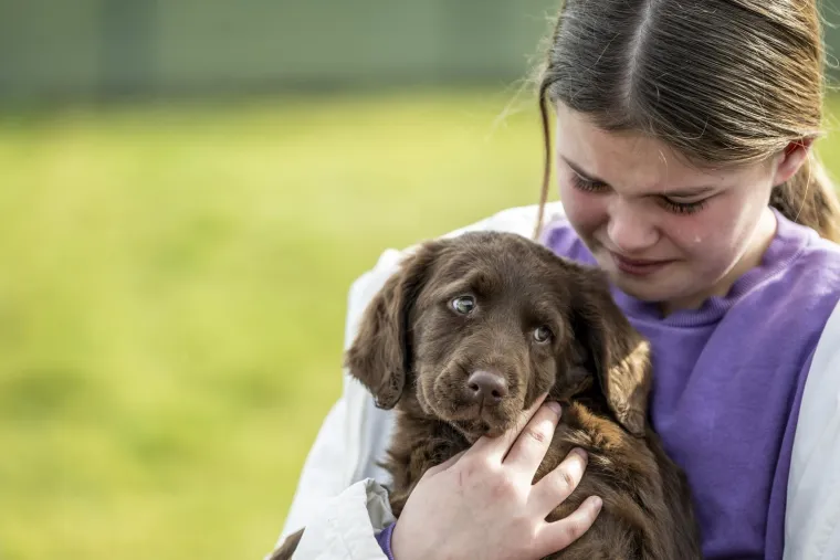 Djevojčica volontira u Skloni&scaron;tu za nezbrinute životinje Luc Zagorja