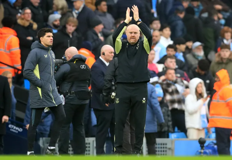 Trener Evertona Sean Dyche je zasigurno zadovoljan remijem
