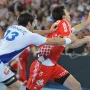 Duvnjak protiv Karabatića u finalu SP-a u Hrvatskoj 2009. Utakmica se igrala u Areni Zagreb. Nažalost, taj smo sraz izgubili. 