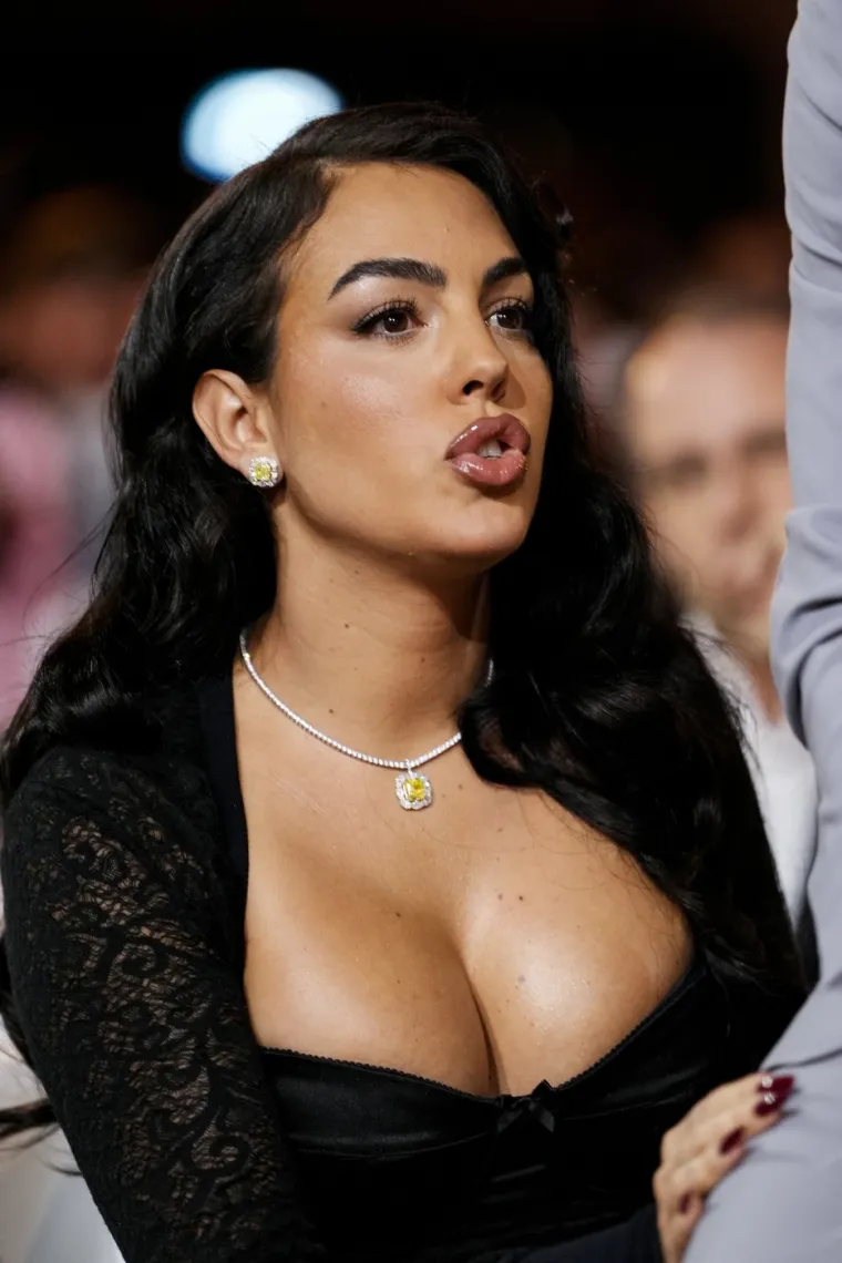 Georgina Rodriguez u fokusu. 