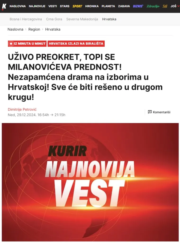 Strani mediji se raspisali o izborima, srpske naslovnice vrištale: 'Propast, očaj, potop, razoren HDZ!'